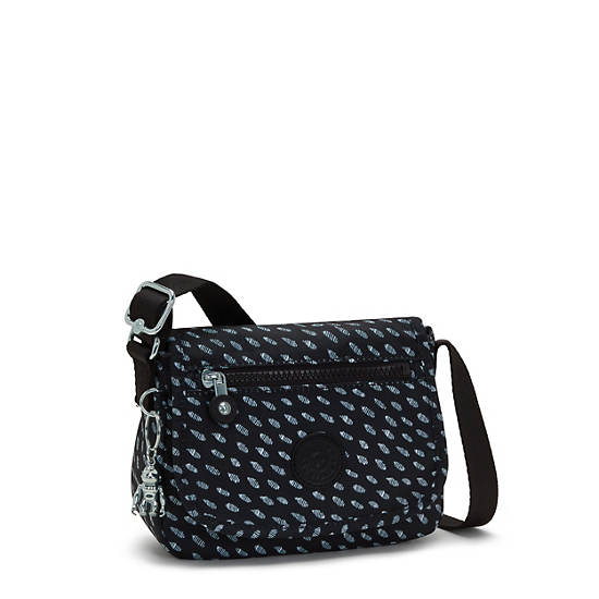 Kipling Sabian Printed Crossbody Mini Tassen Blauw | België 1862IL